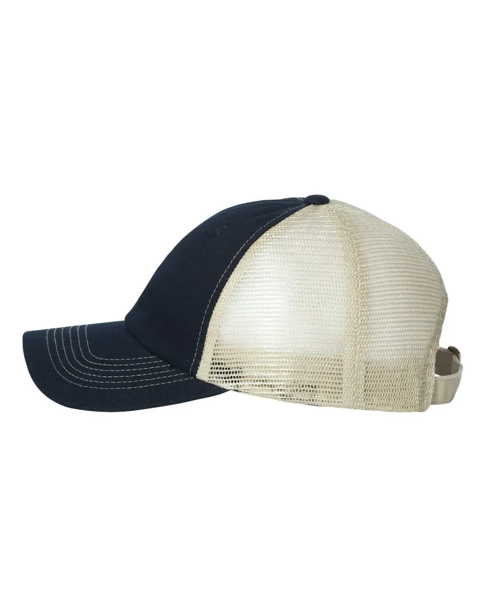 Sportsman Contrast Stitch Mesh Cap