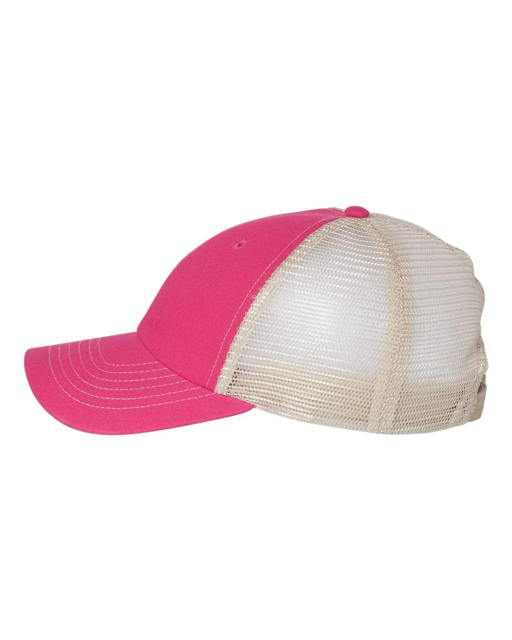 Sportsman Contrast Stitch Mesh Cap