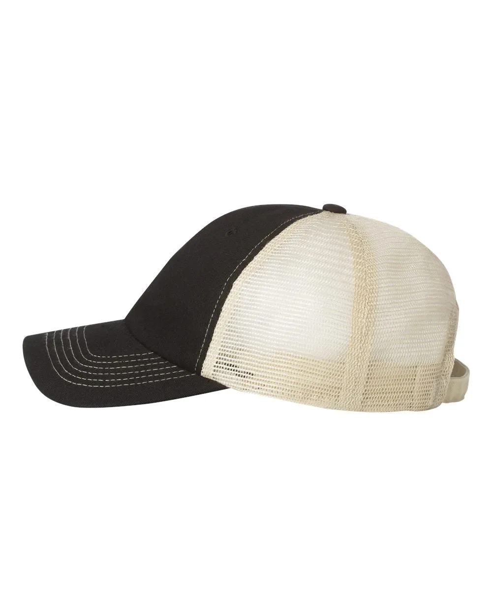 Sportsman Contrast Stitch Mesh Cap