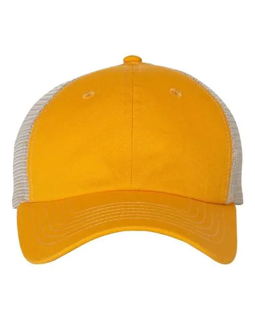 Sportsman Contrast Stitch Mesh Cap