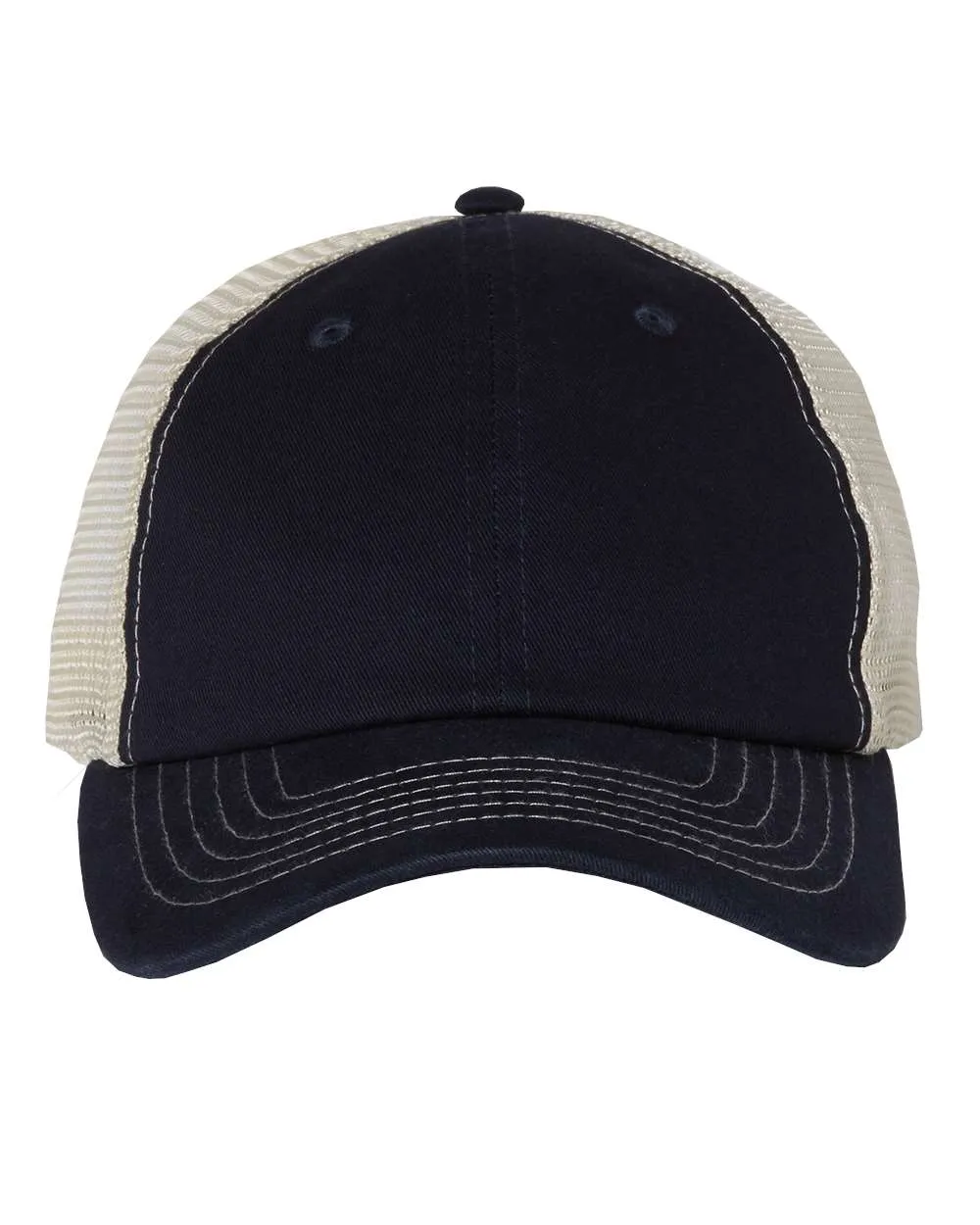 Sportsman Contrast Stitch Mesh Cap