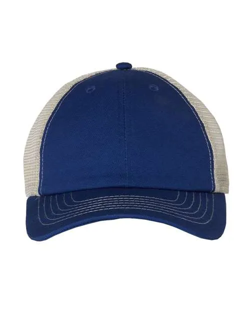 Sportsman Contrast Stitch Mesh Cap