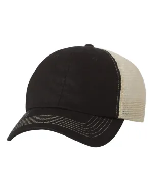 Sportsman Contrast Stitch Mesh Cap