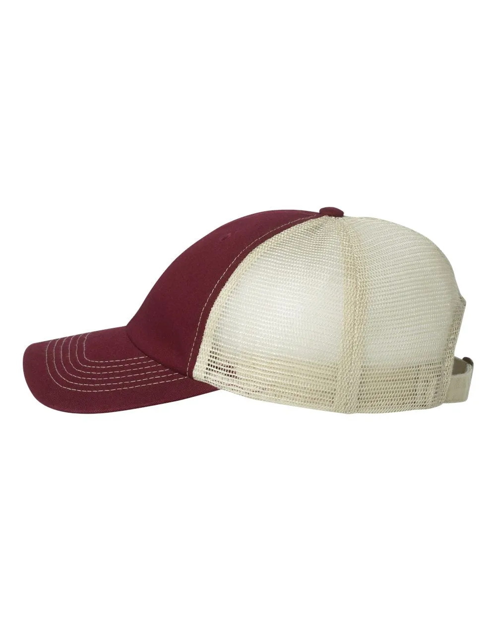 Sportsman Contrast Stitch Mesh Cap