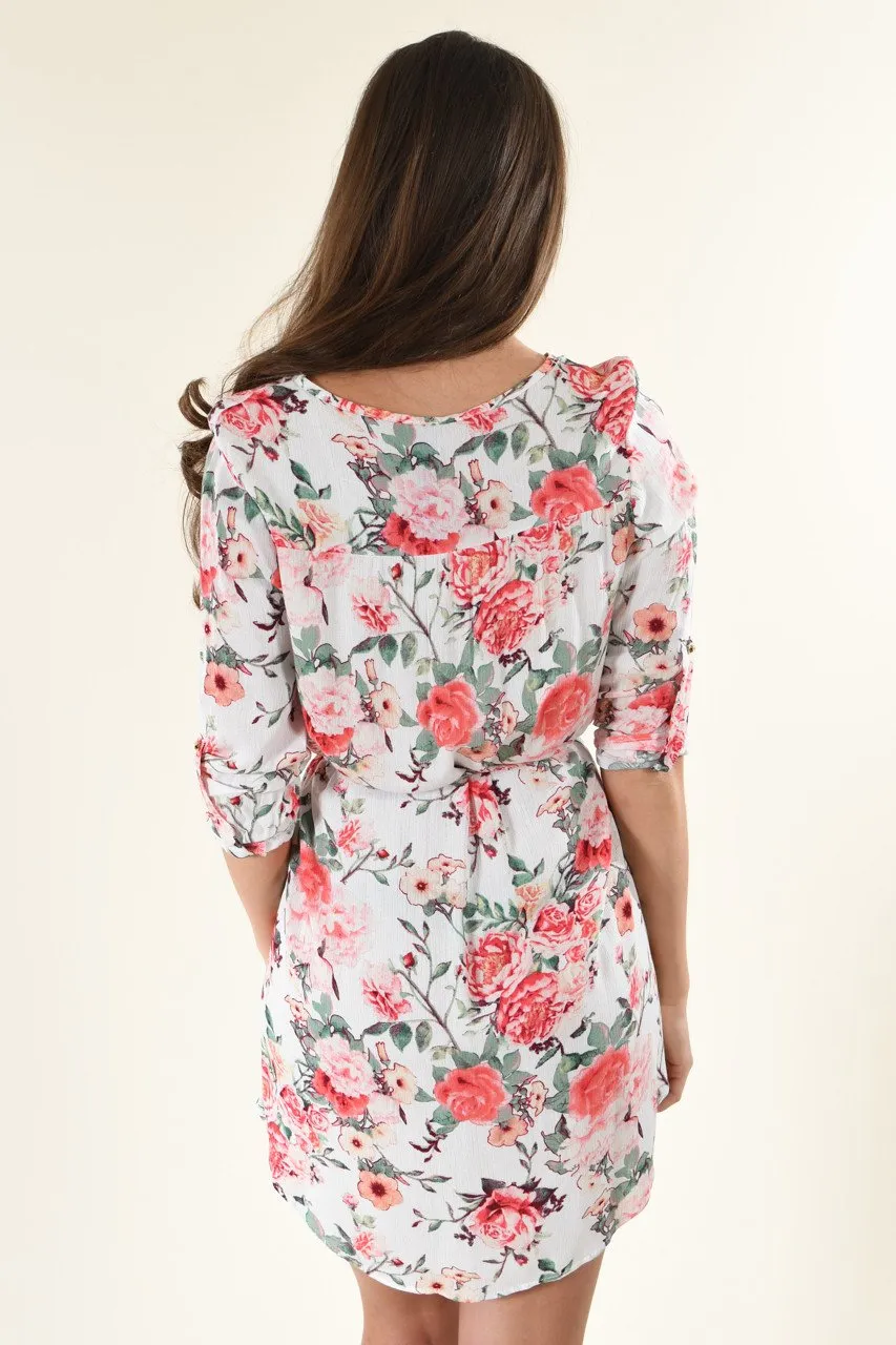 Spring Fling Floral Dress