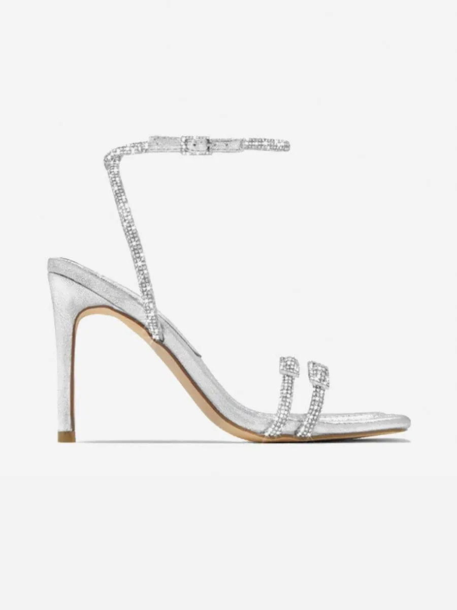 Square Head Banquet Thin High Heel MHE1048