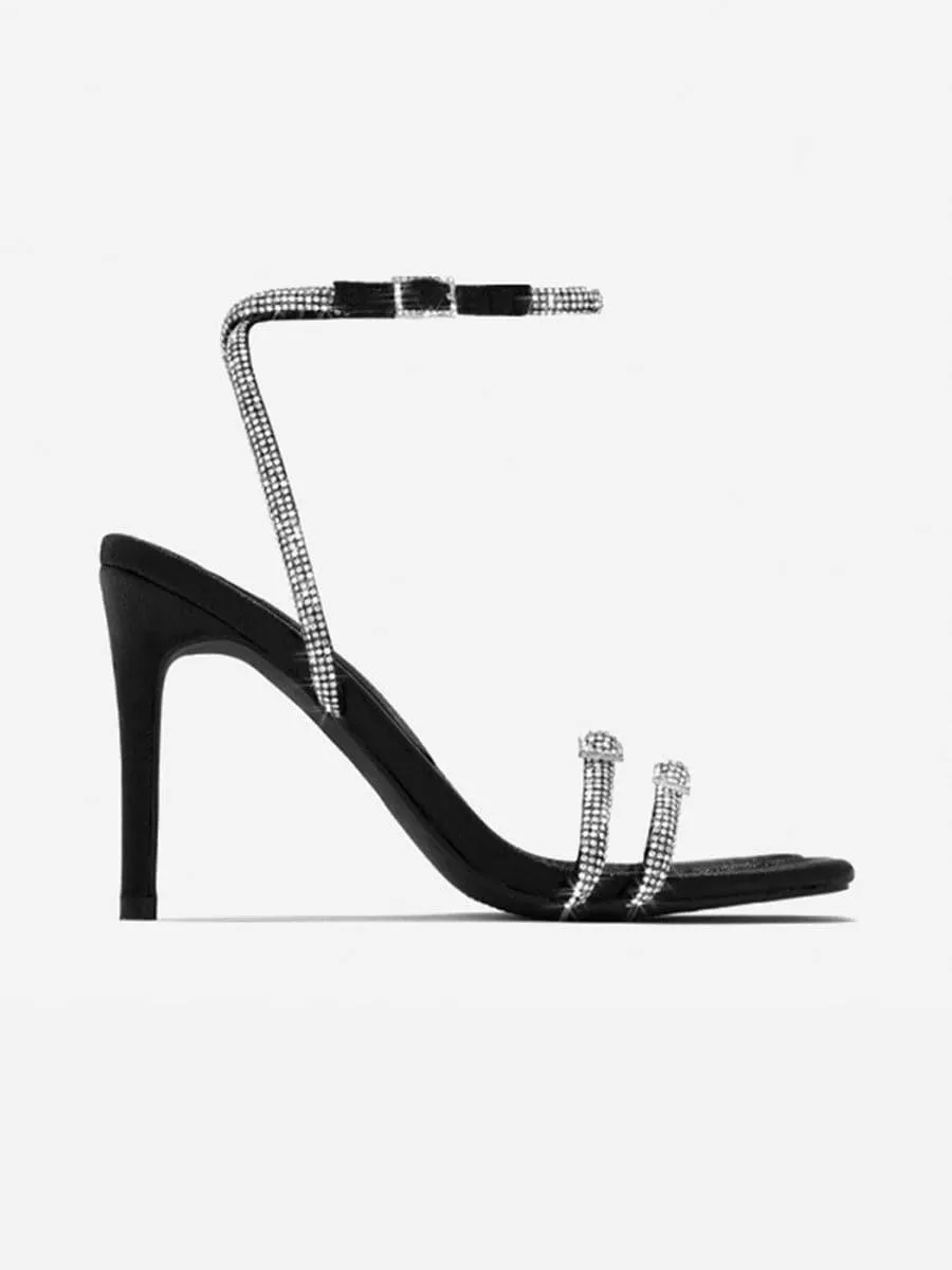 Square Head Banquet Thin High Heel MHE1048