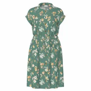 Stacie - Green Yellow Floral