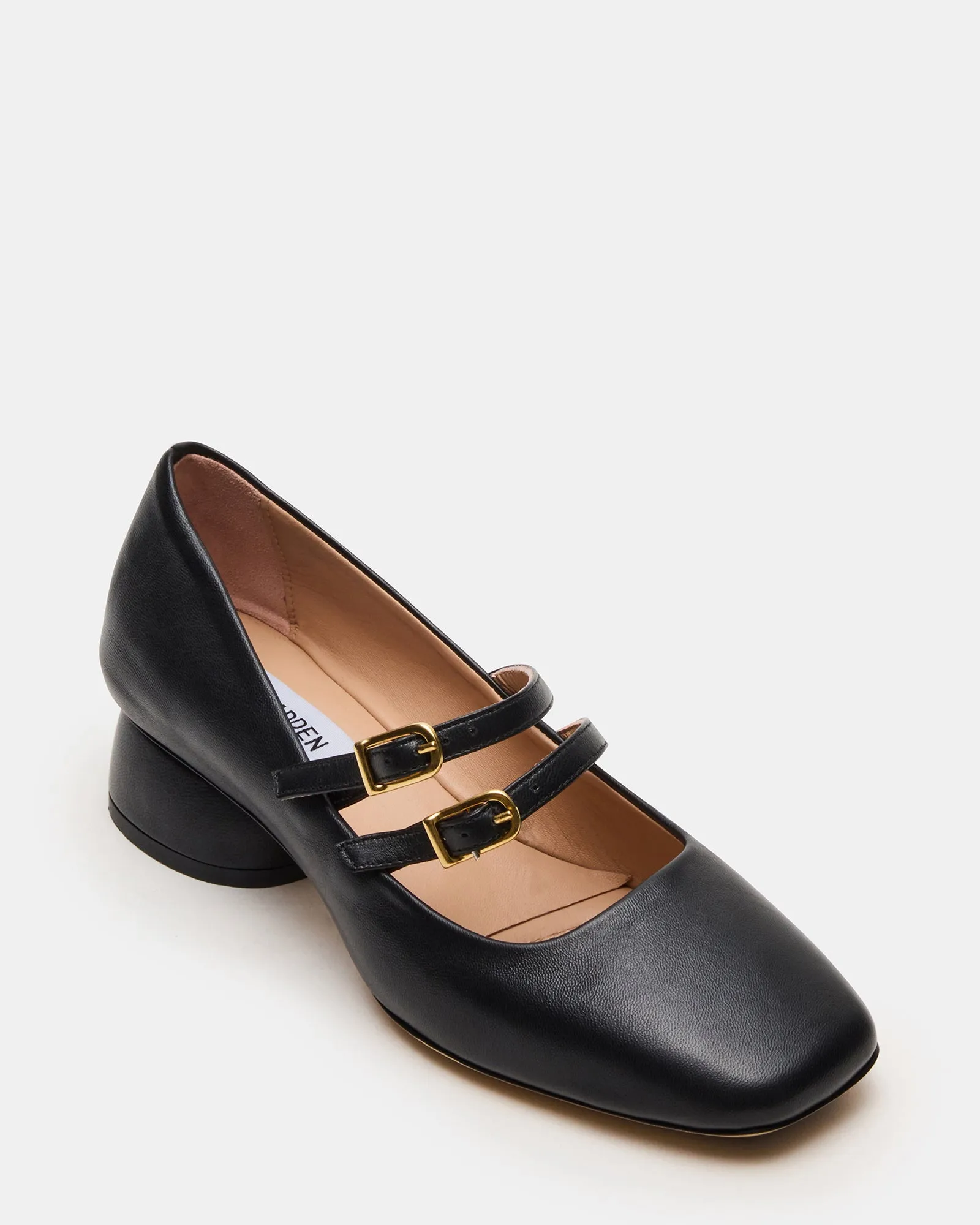 STAFFORD BLACK LEATHER
