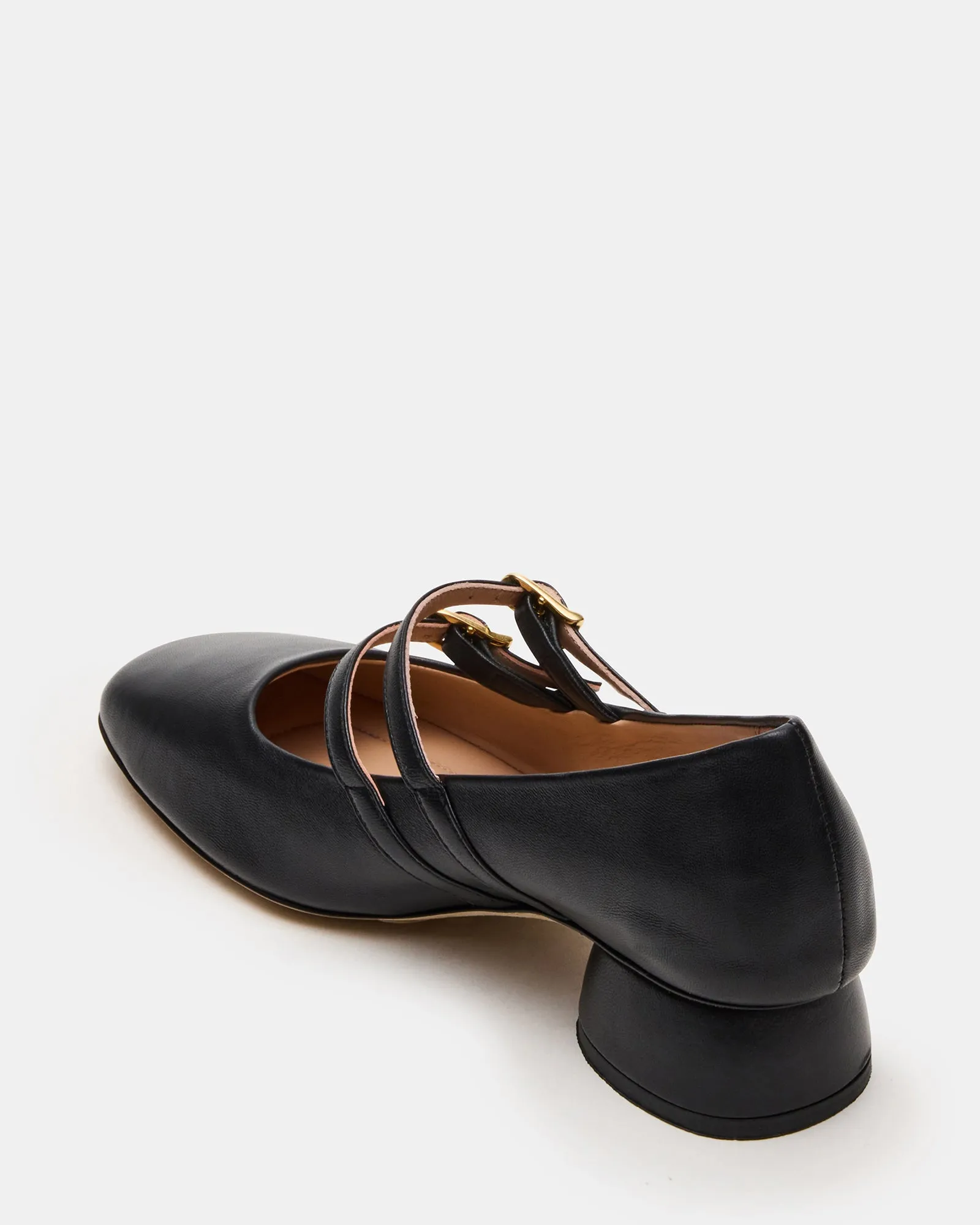 STAFFORD BLACK LEATHER