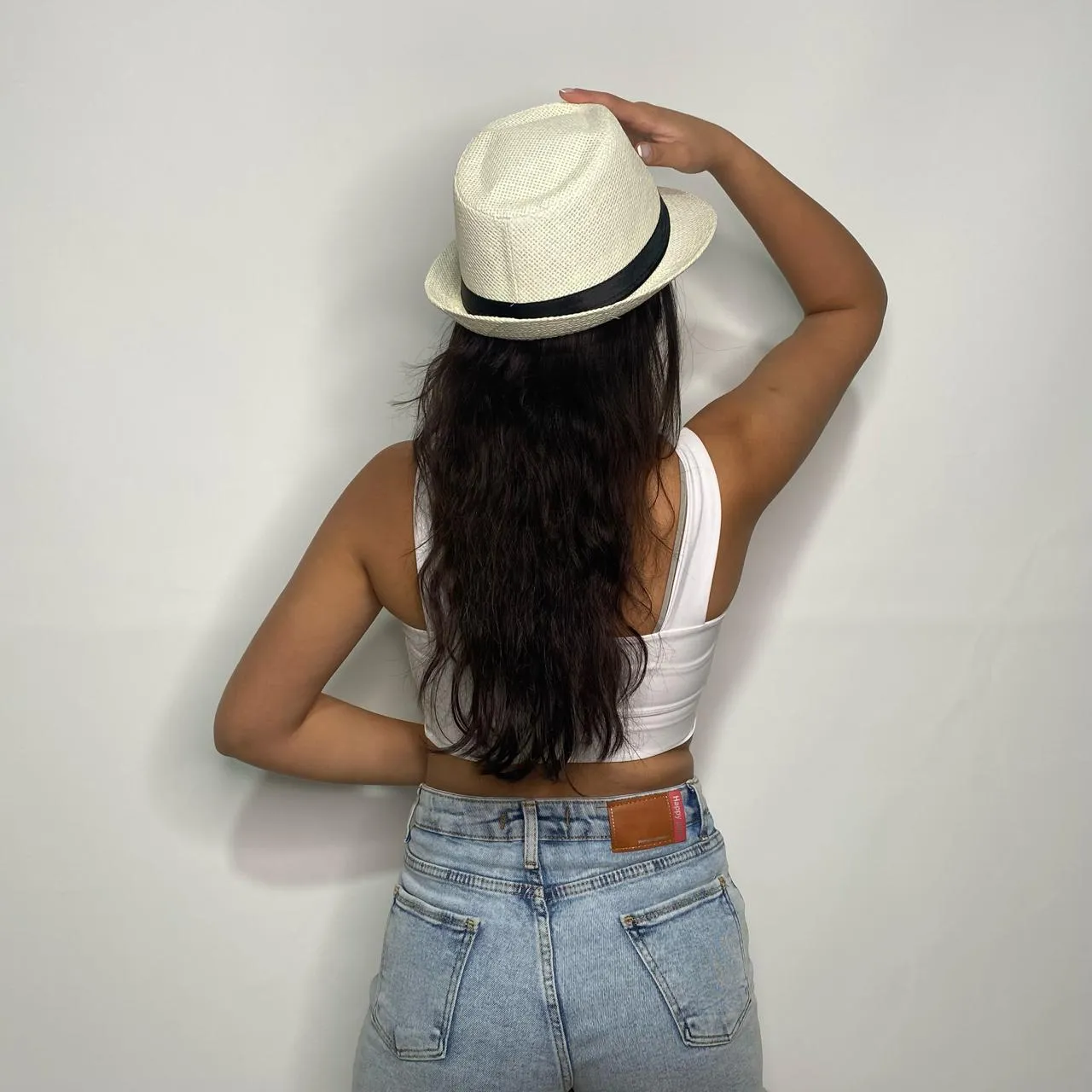 Straw beach hat 1