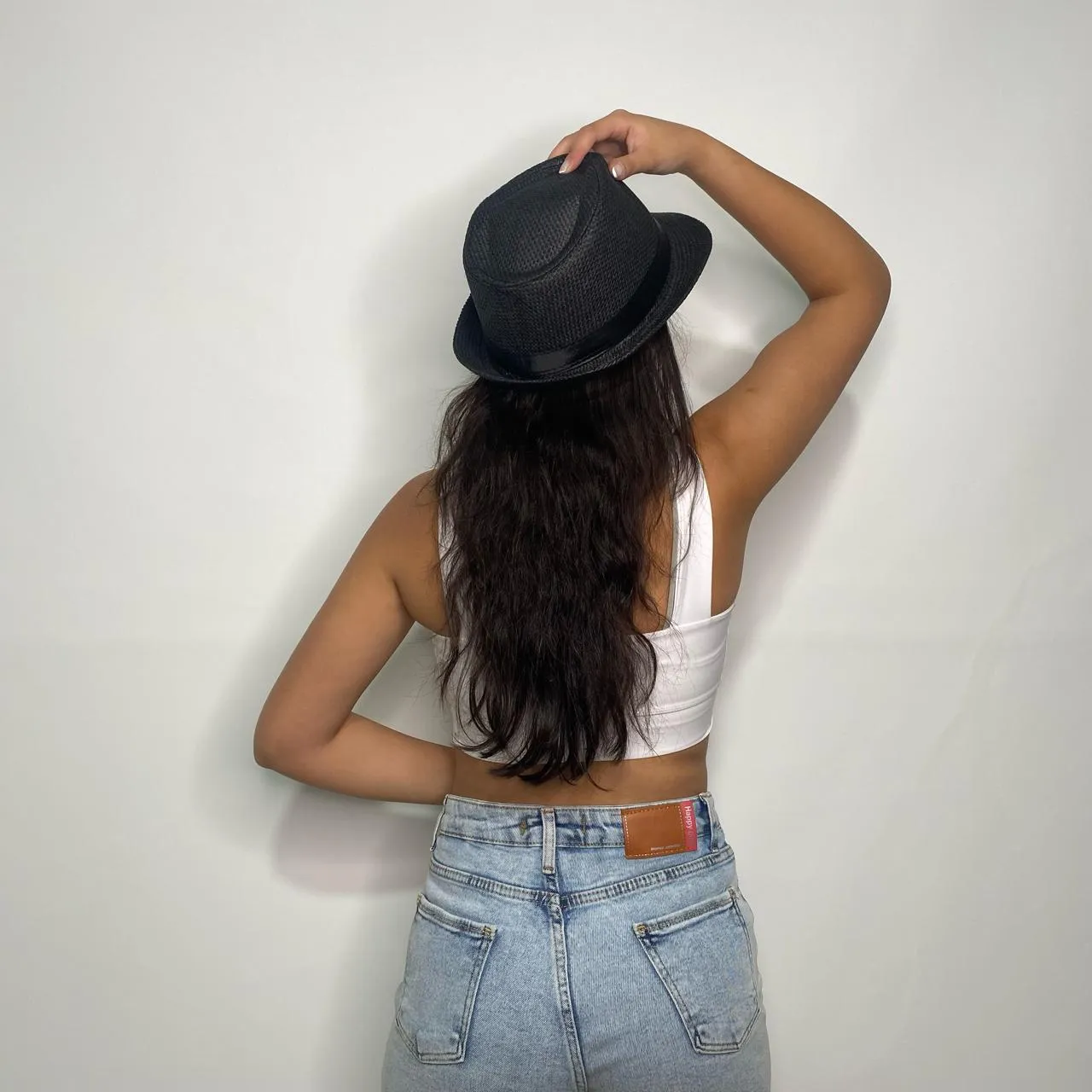 Straw beach hat 1