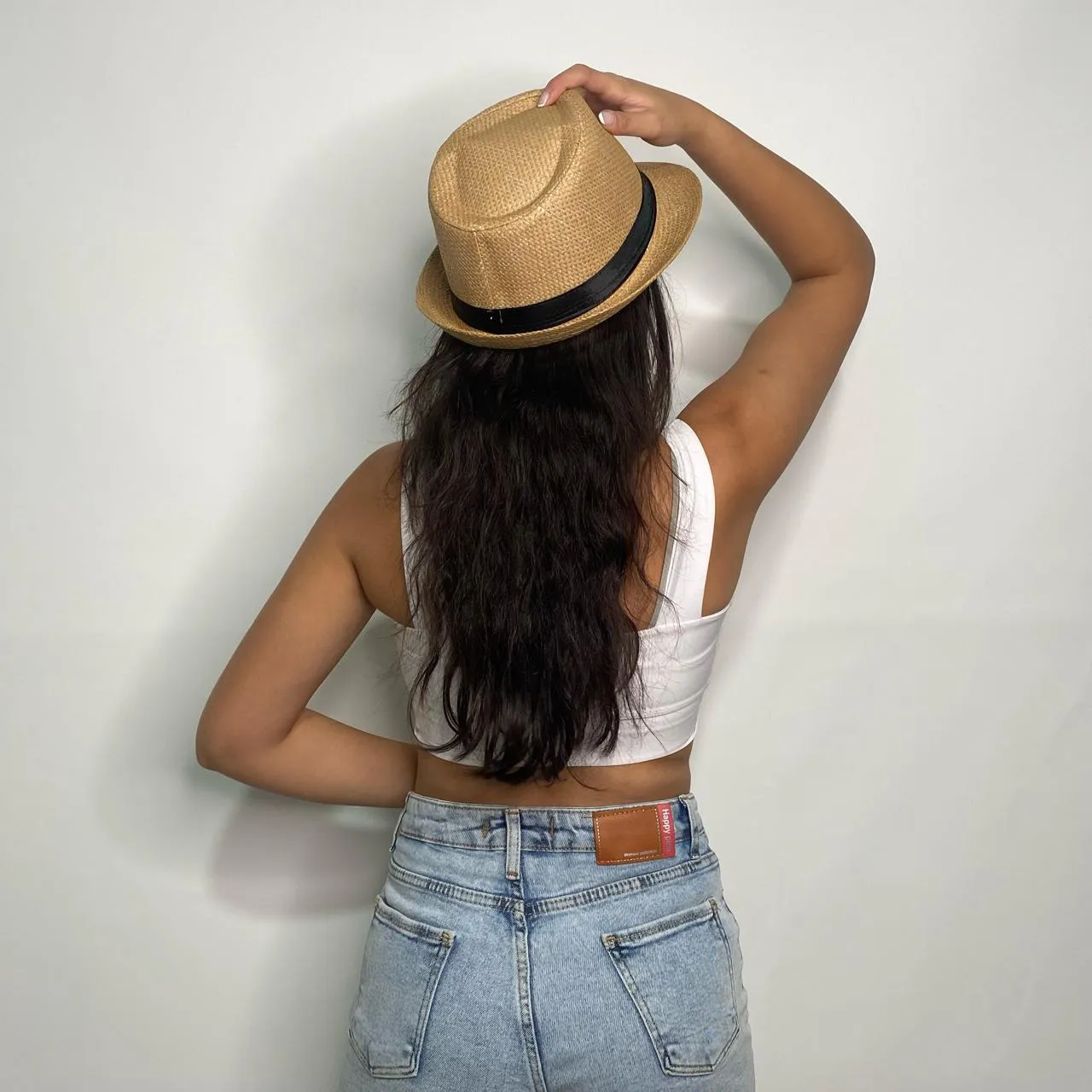 Straw beach hat 1