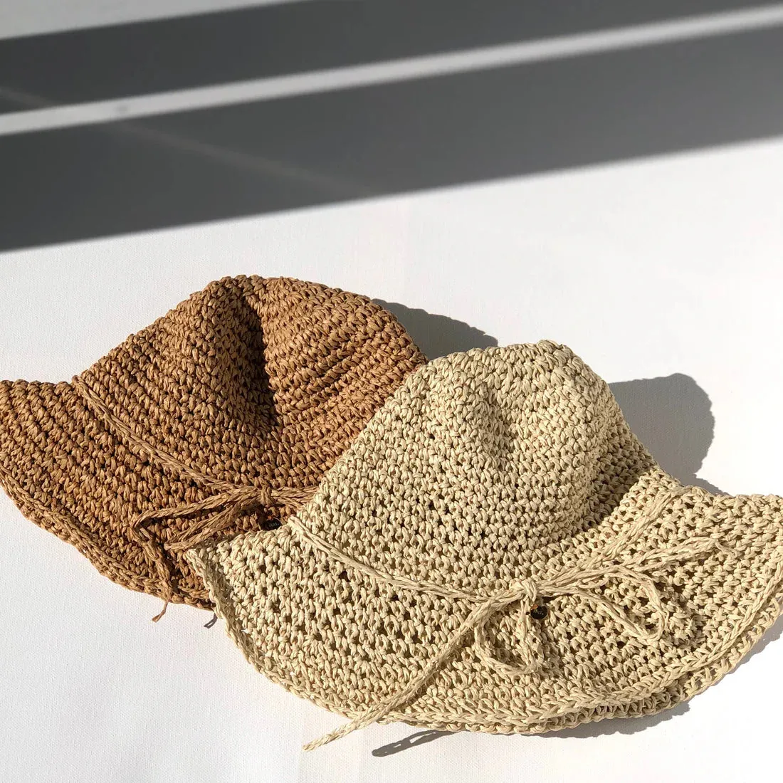 Straw Hat | natural - kids straw hat