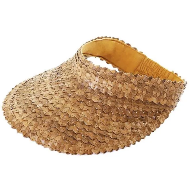 Straw Sun Visor
