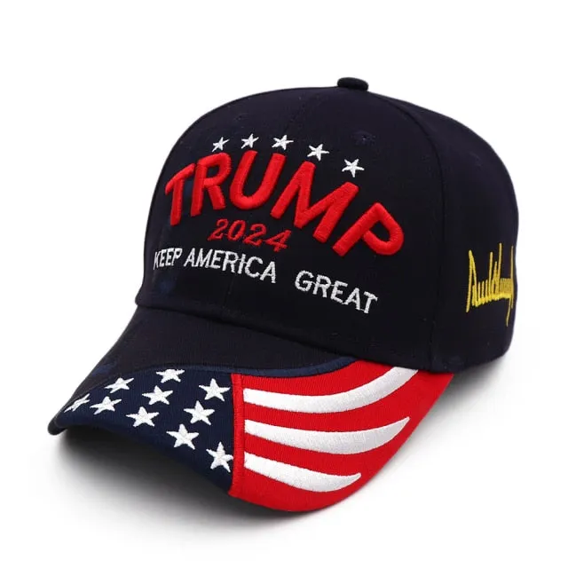 Stylish Donald Trump 2024 Cap USA Baseball