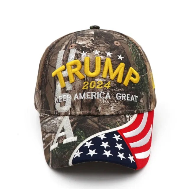 Stylish Donald Trump 2024 Cap USA Baseball