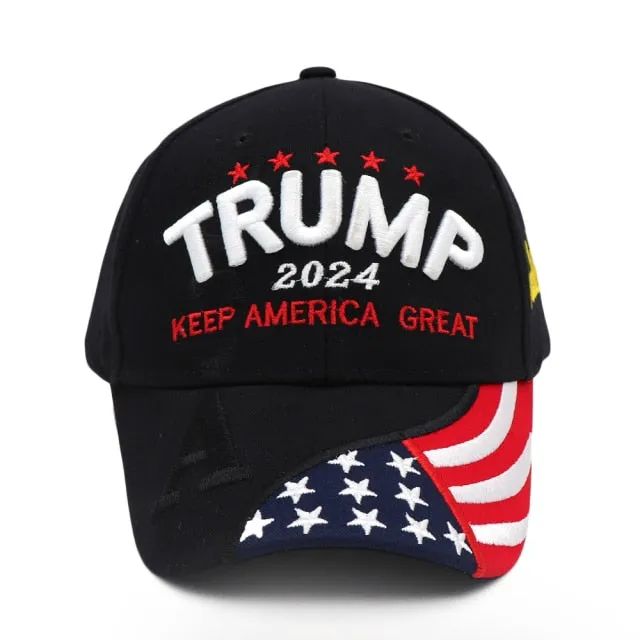 Stylish Donald Trump 2024 Cap USA Baseball