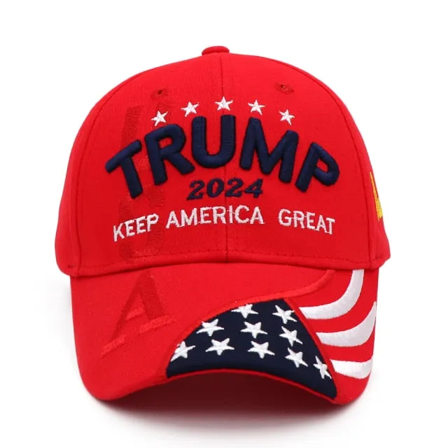 Stylish Donald Trump 2024 Cap USA Baseball