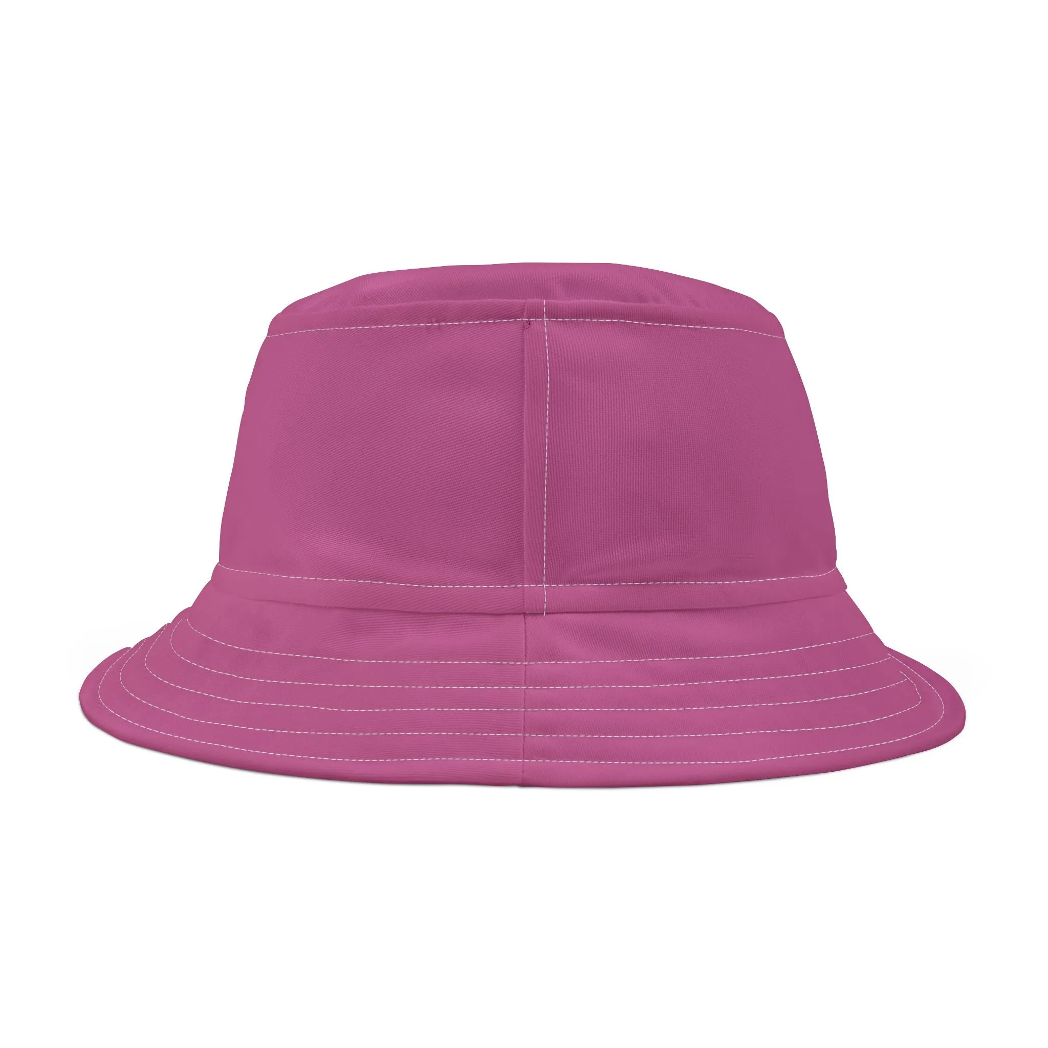 Stylish Pink Bucket Hat with Bee Design - Perfect for Summer Adventures