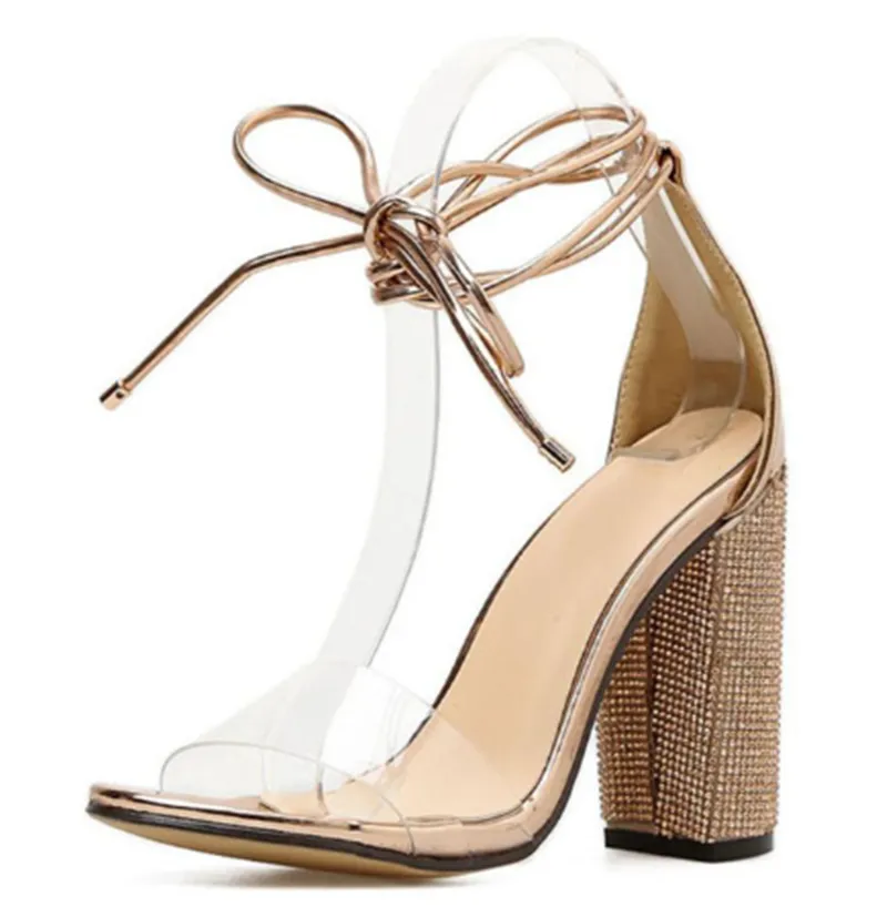 Stylish Summer Sandals: Women's Thick Heel Shoes Collection