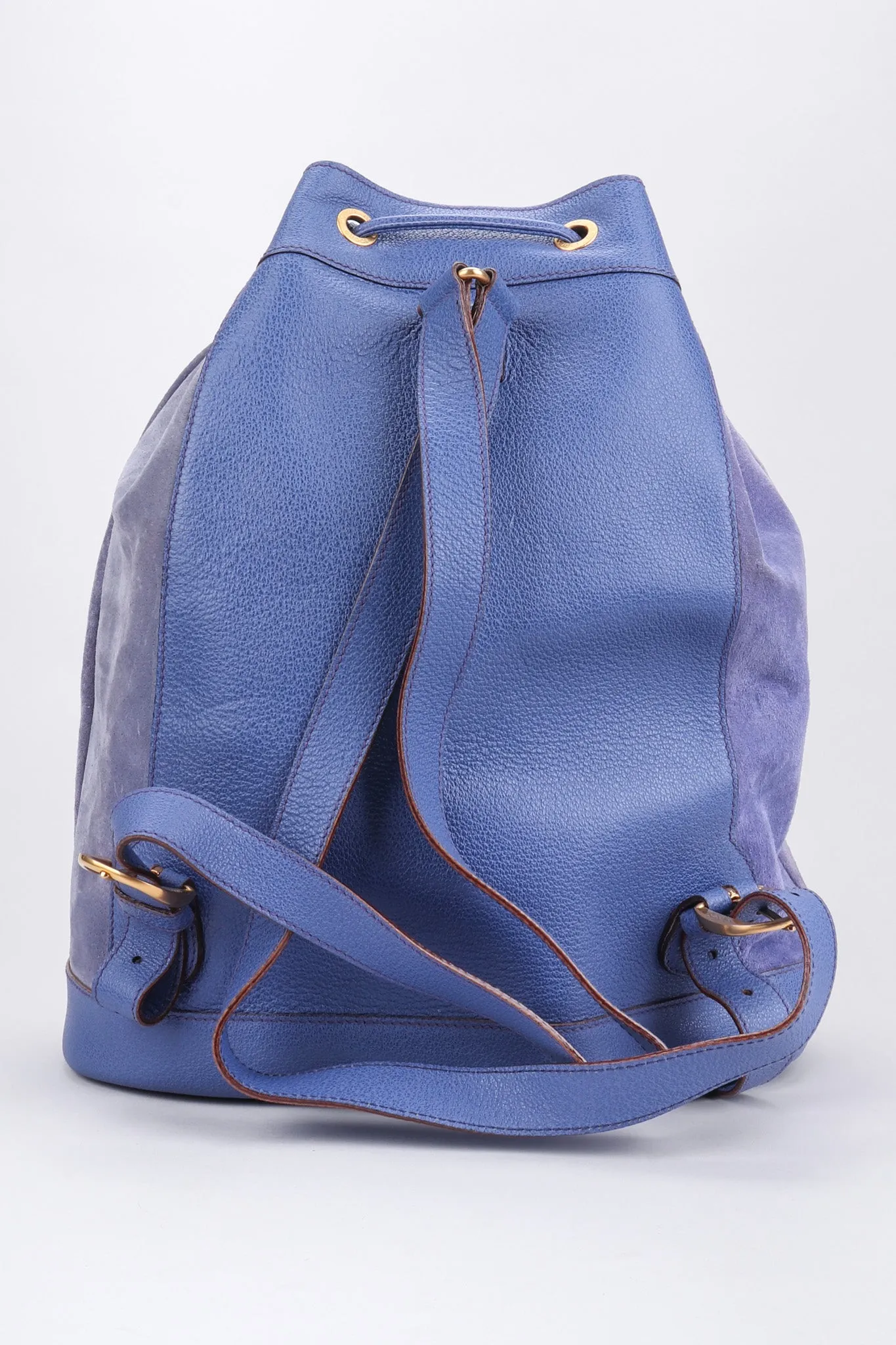 Suede Bamboo Backpack