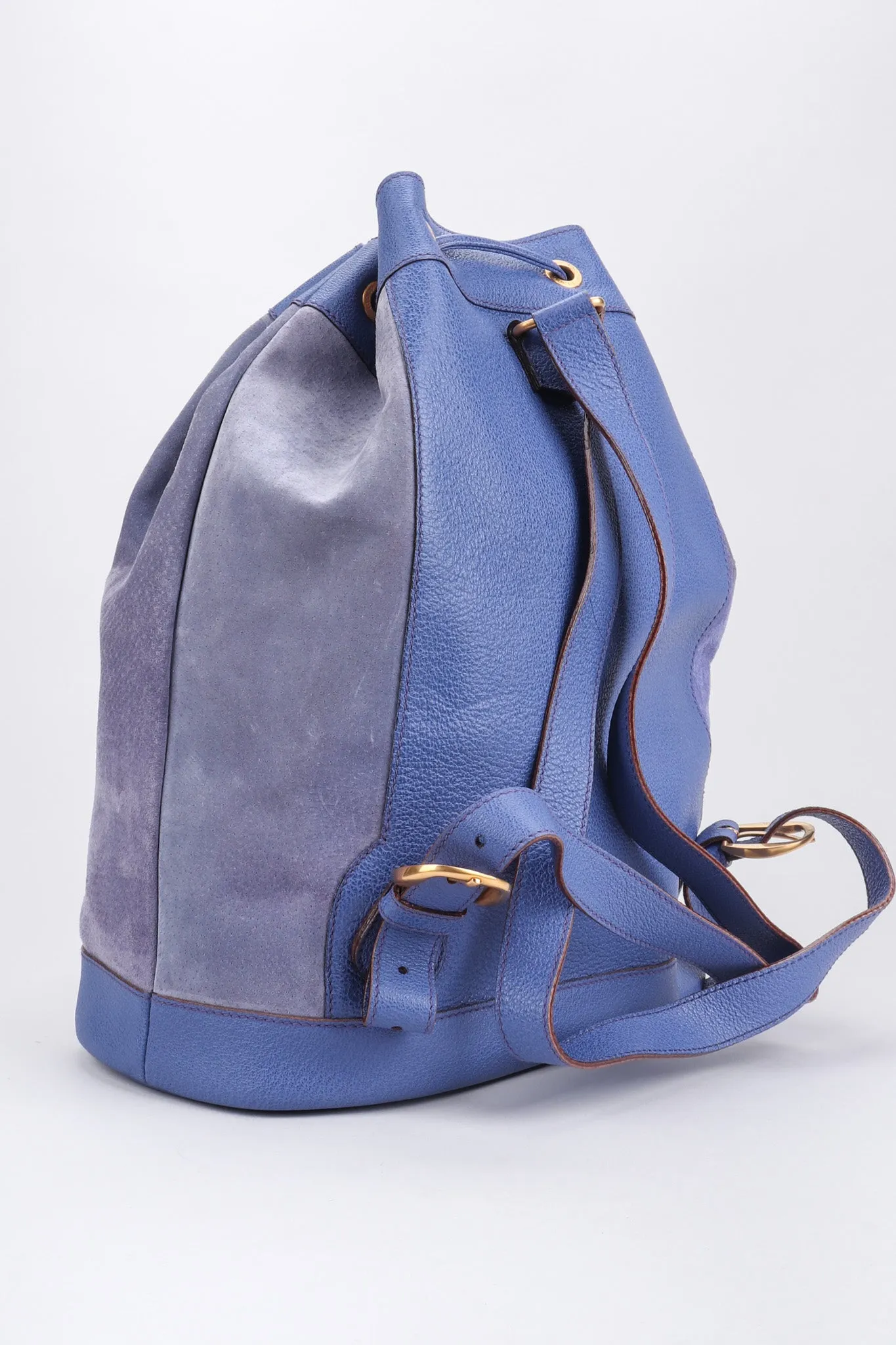 Suede Bamboo Backpack