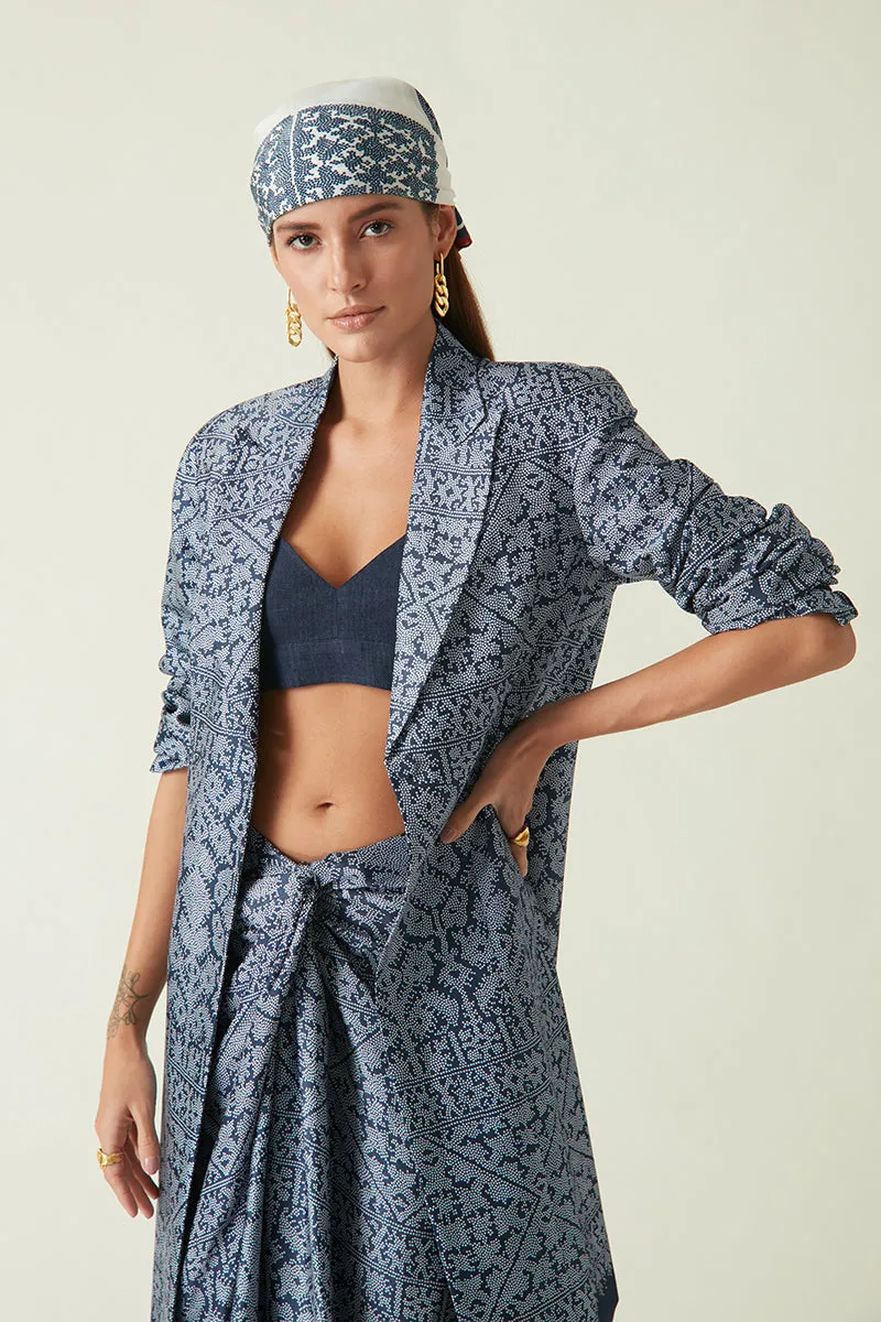 Summer Scarf Fine Muslin Riau Printed-Java E2-Fashion Edit-30JV-75-Payal Pratap