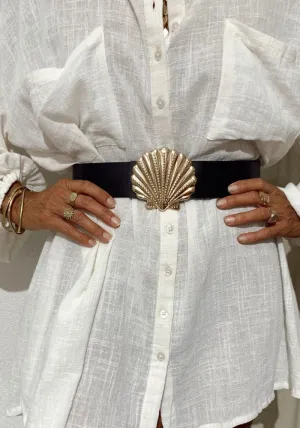 Sun Shell Belt - Black