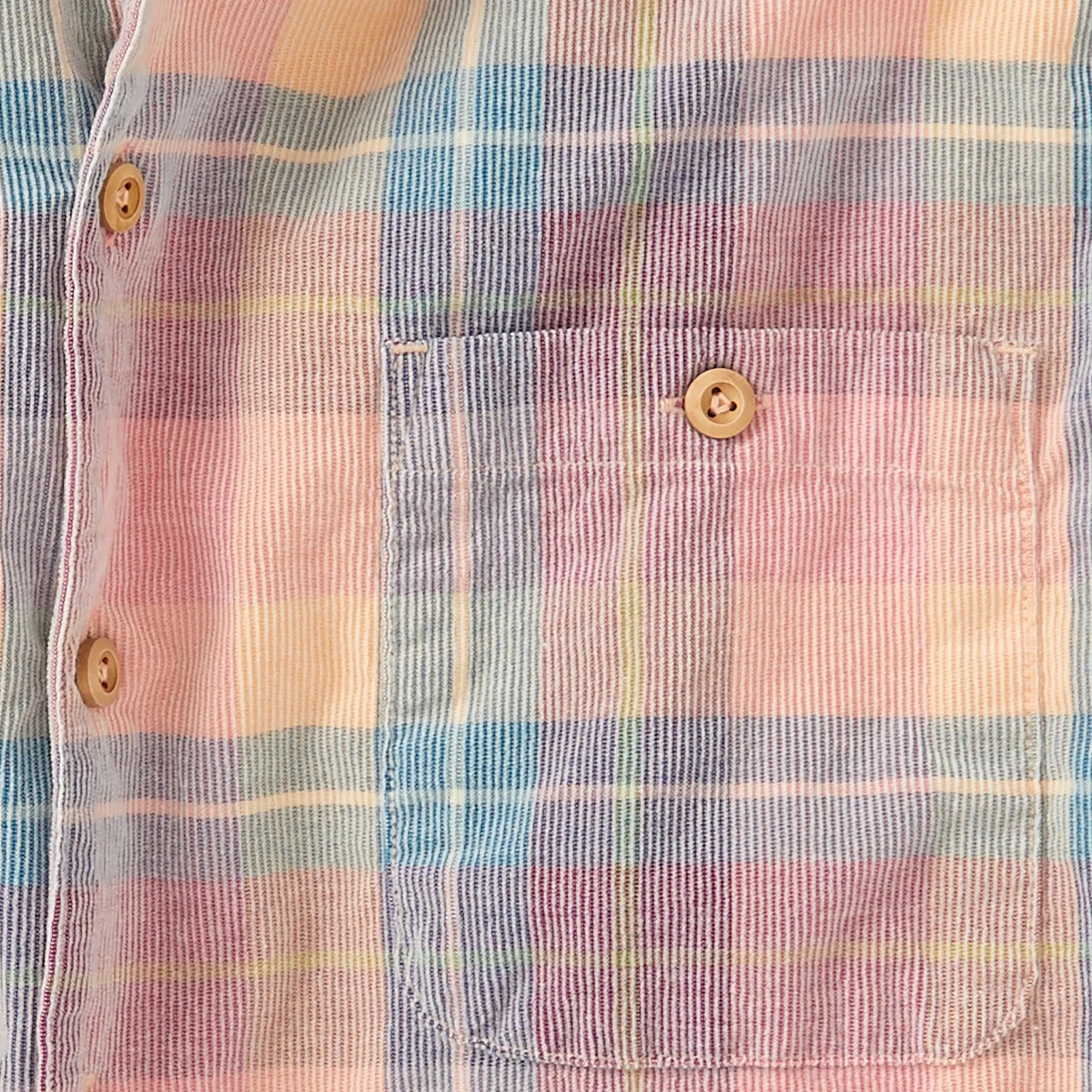 Suncatcher Plaid Corduroy Shirt