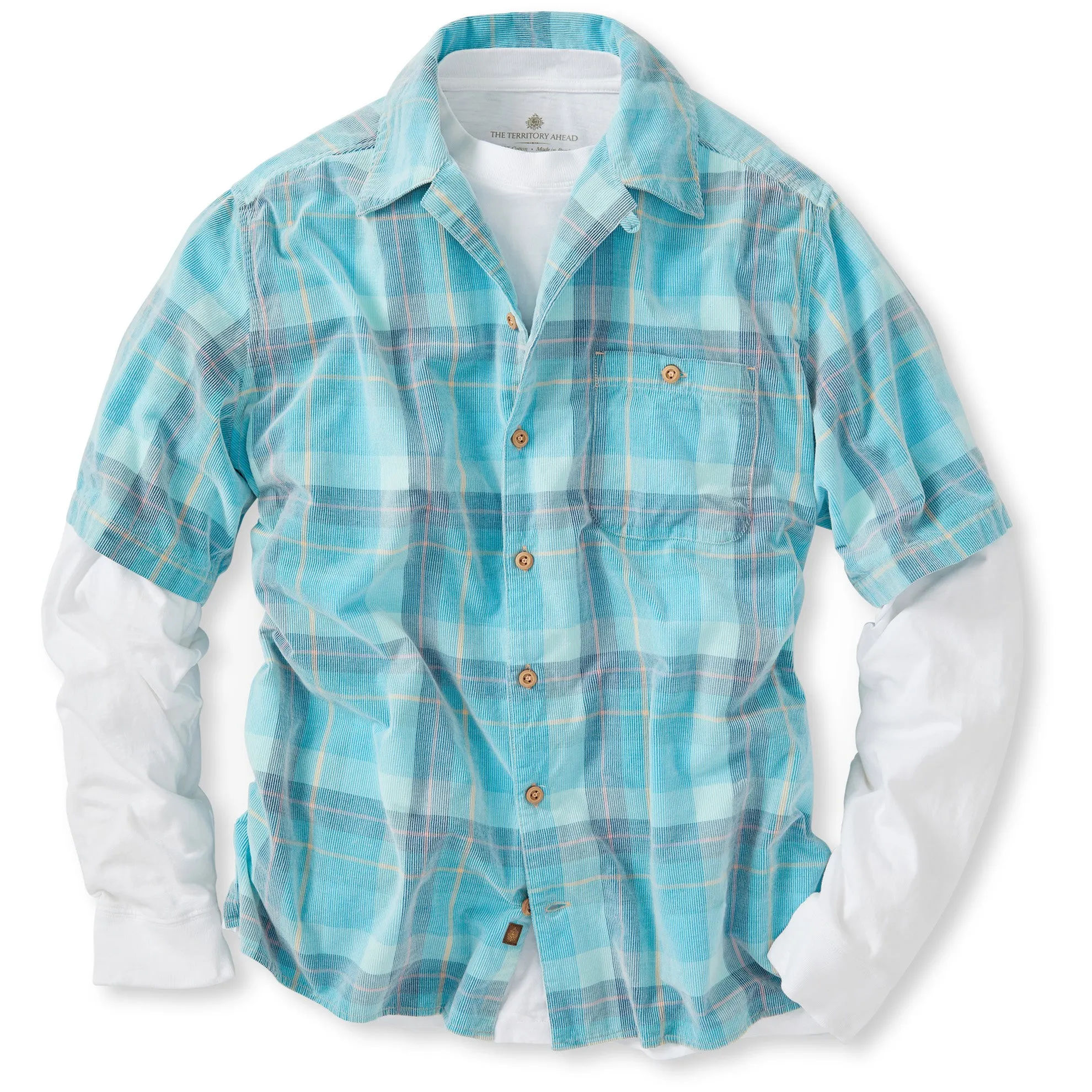 Suncatcher Plaid Corduroy Shirt