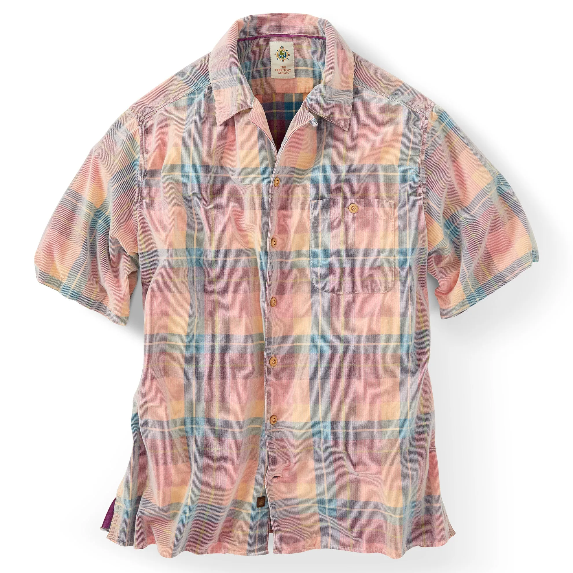 Suncatcher Plaid Corduroy Shirt