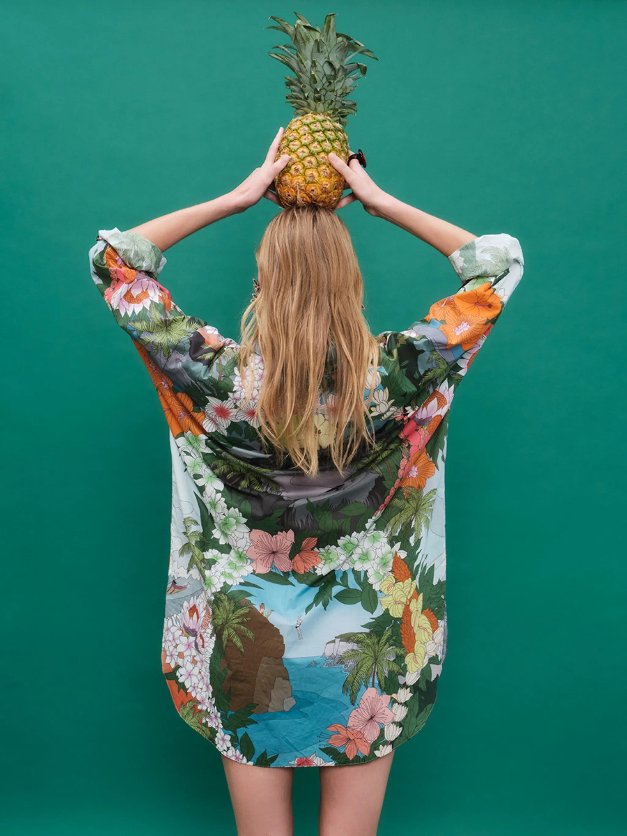 Surf n' Turf | Loose Shirtdress