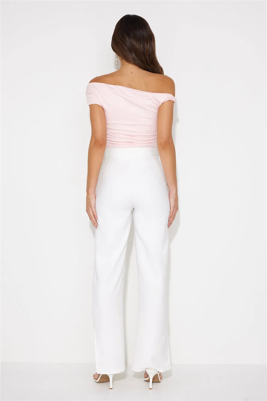 Sweetest Candy Crop Top Pink