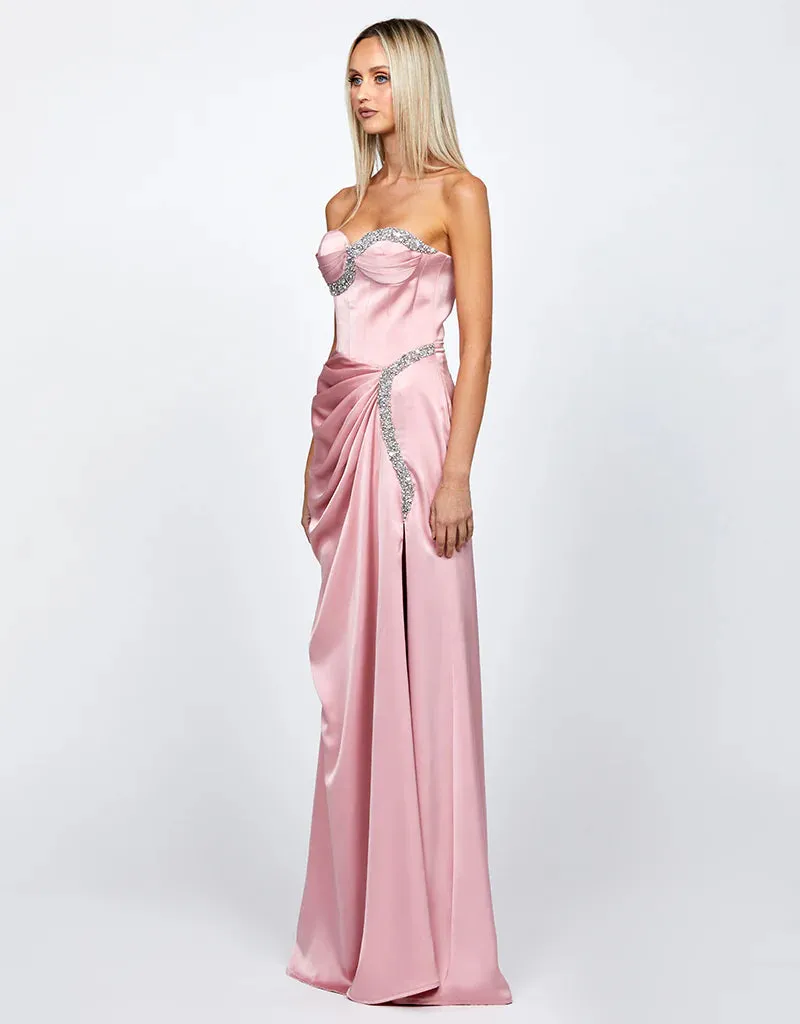 SYANNA EMBELLISHED SWEETHEART GOWN