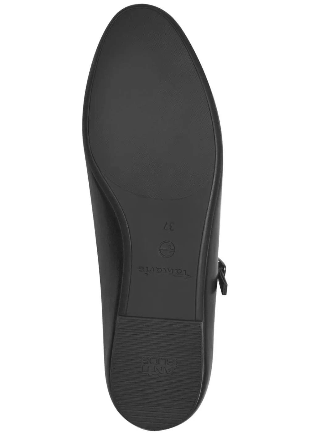 Tamaris Nadia Vegan Ballerina's Black