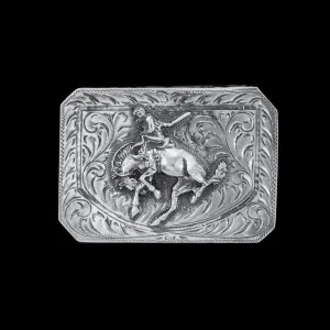 The Centennial Bronc Channel Buckle for Ladies