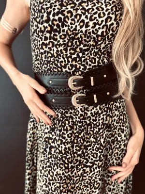 the Double Buckle belt