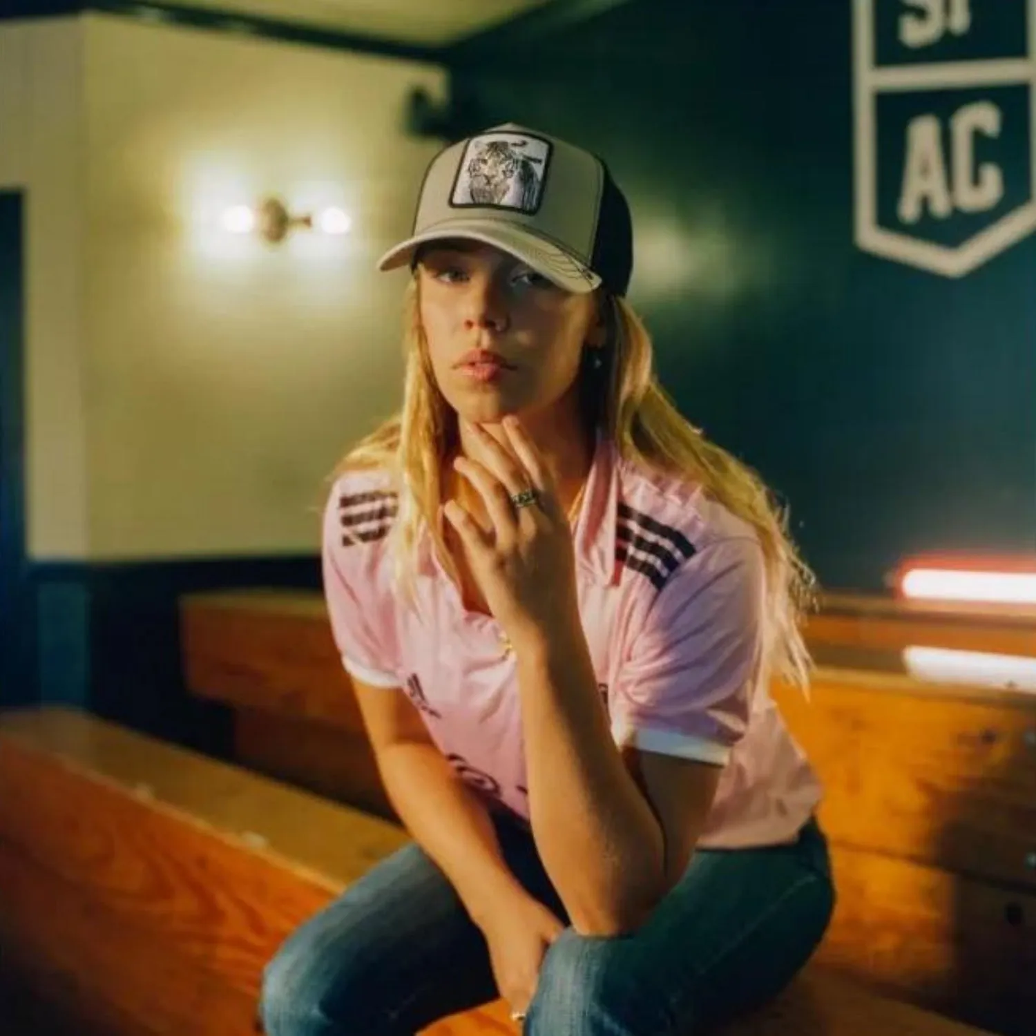 The MV Stripes Trucker Hat