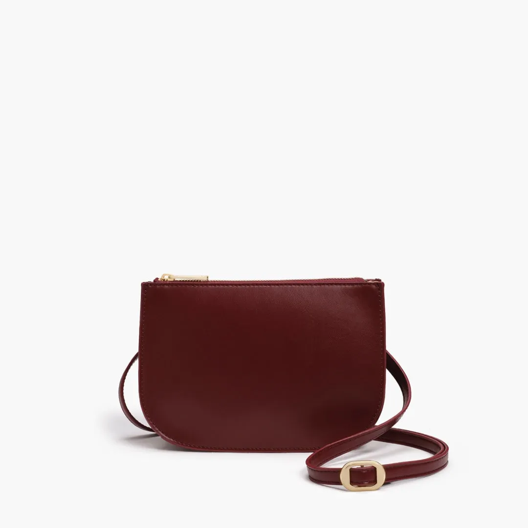 The Waverley 2 - Cactus Leather - Burgundy / Gold / Camel