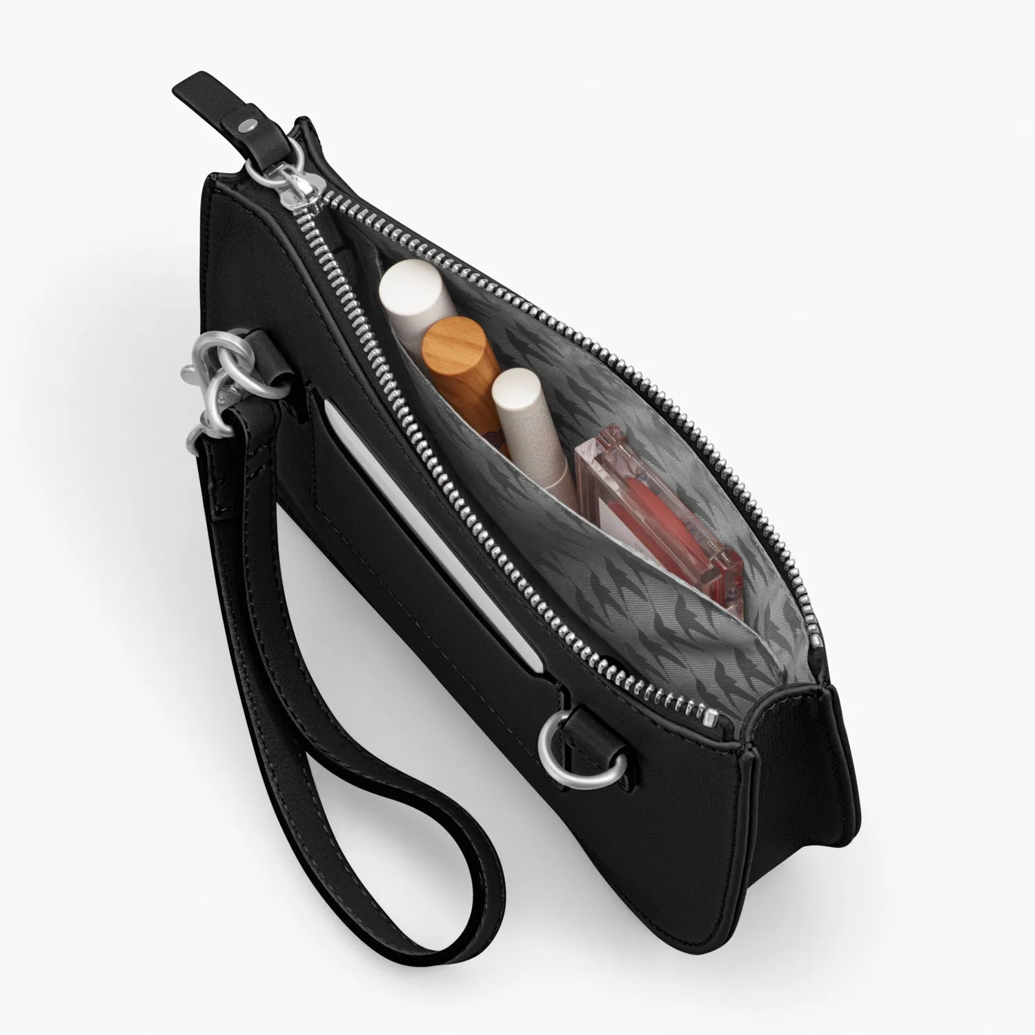The Waverley 2 - Nappa Leather - Black / Silver / Grey