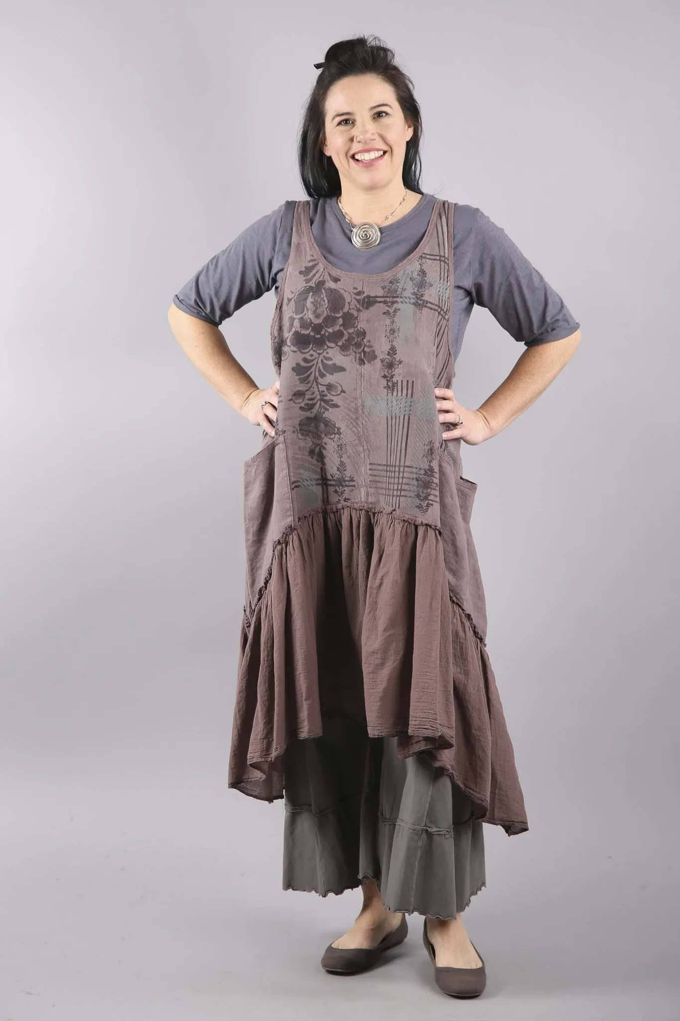 Tiered Ray Pant UnPrinted-3251