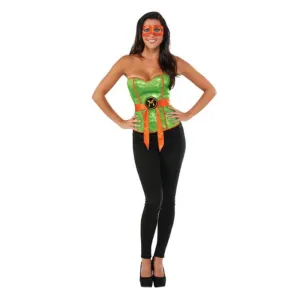 Tmnt Michelangelo Sequin Corset Size S