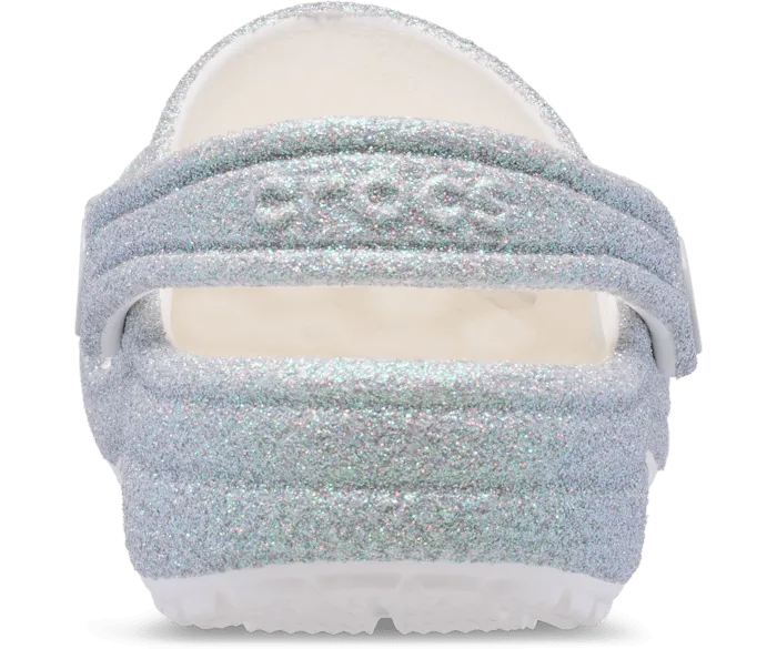 Toddler Classic Iridescent Glitter Clogs