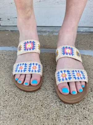 Toodles Sandals: Pink Mix