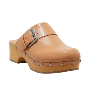Universal Thread Womens Faye Clog Heels 87931701 Tan Brown 6.5M