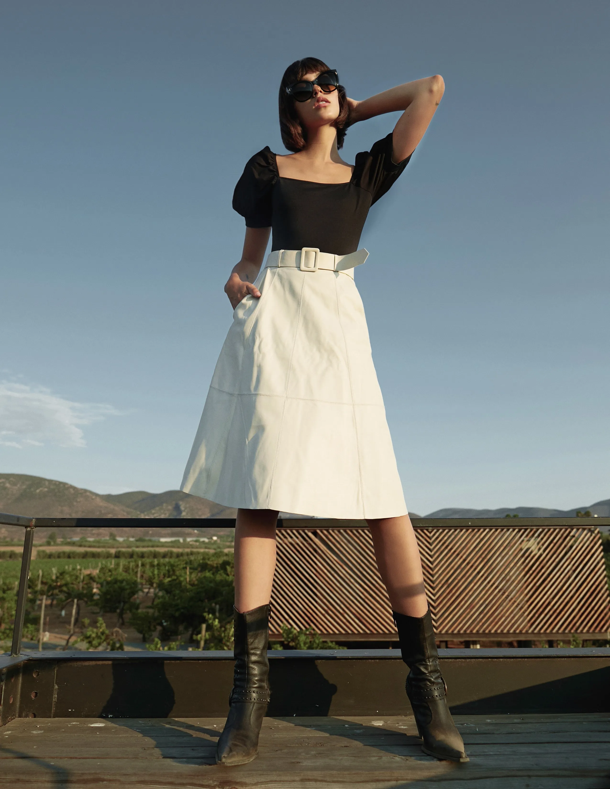 VICTORIA LONG SKIRT