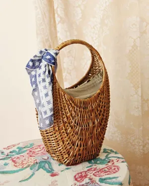 Vintage French Market Bag