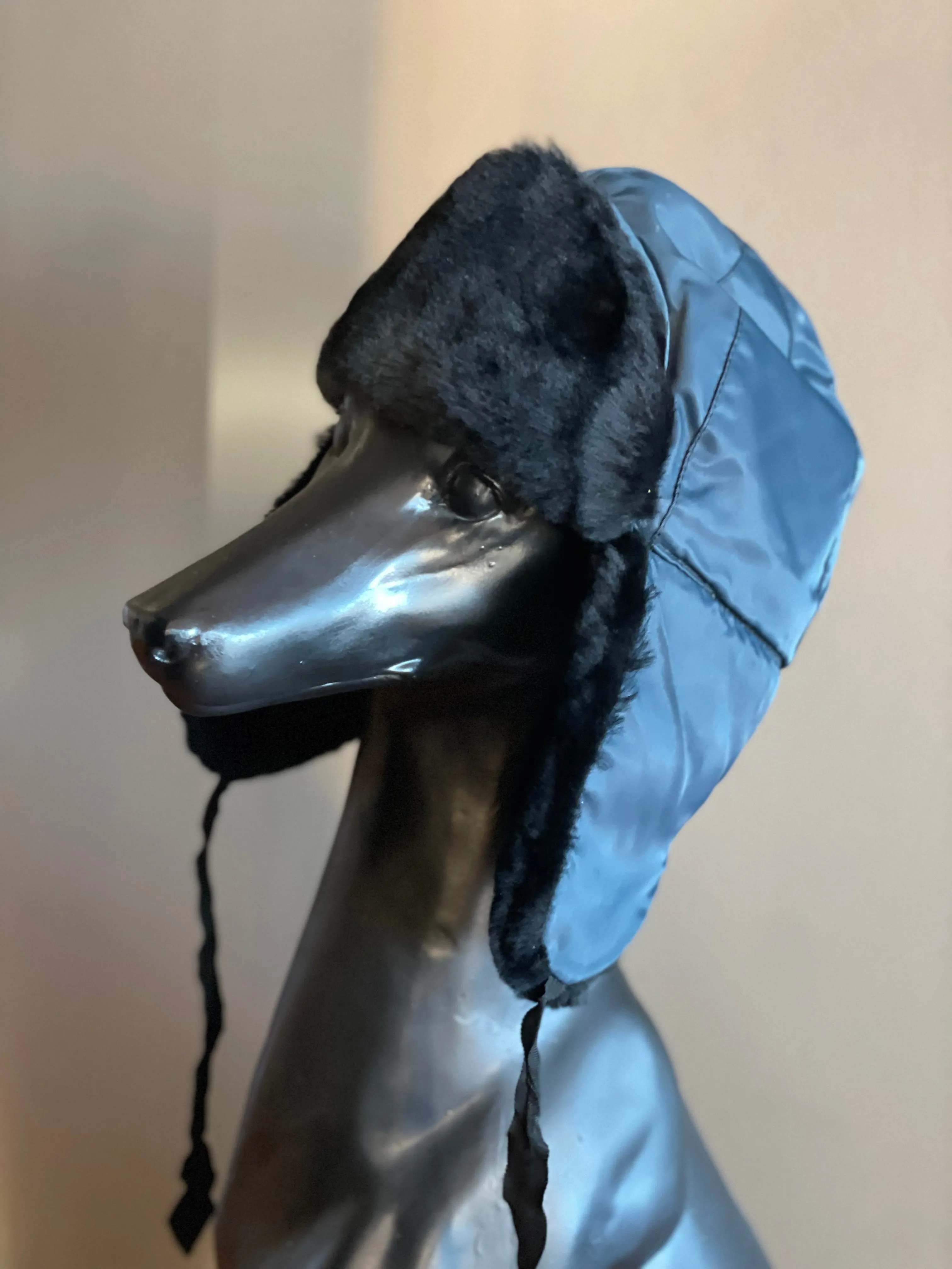 Vintage Russian Style Hat with Ear Flaps