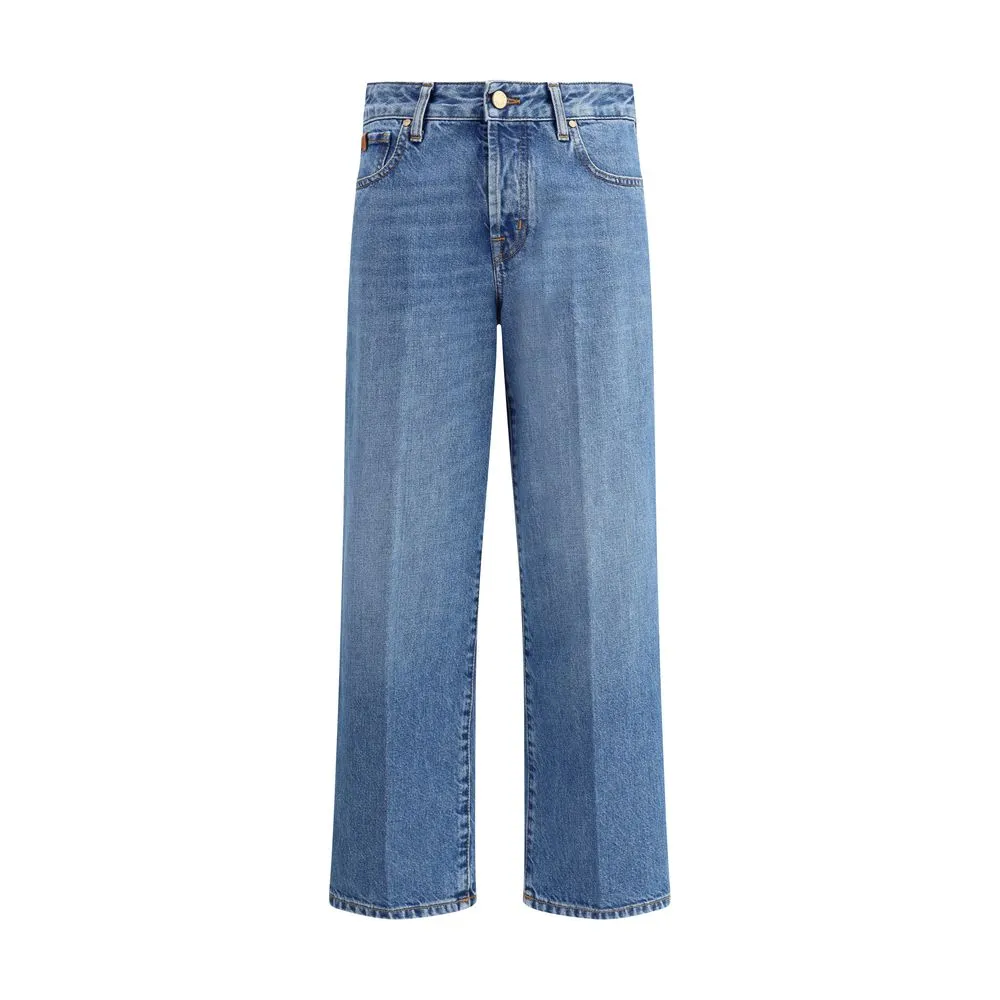 Wide-leg Jeans